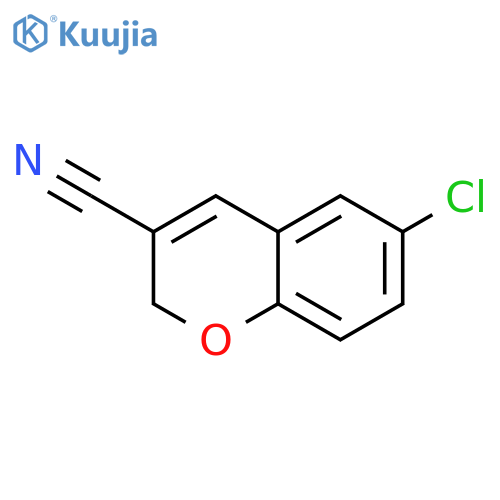 6-Chloro-2H-chromene-3-carbonitrile structure