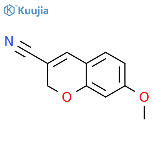 7-Methoxy-2H-chromene-3-carbonitrile structure