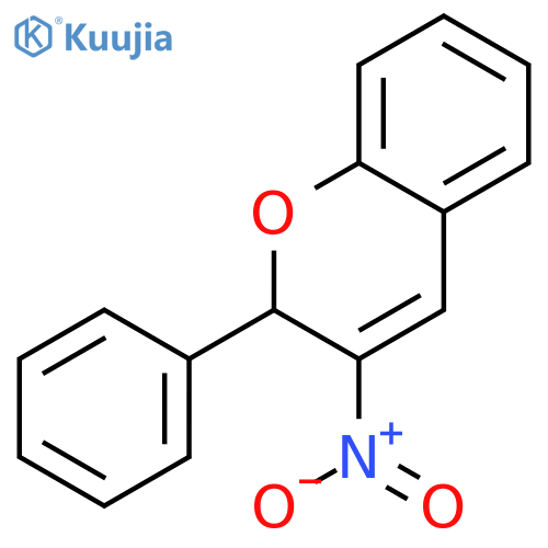 3-nitro-2-phenyl-2H-chromene structure