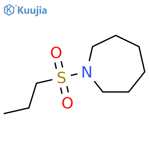 1H-Azepine,hexahydro-1-(propylsulfonyl)- structure