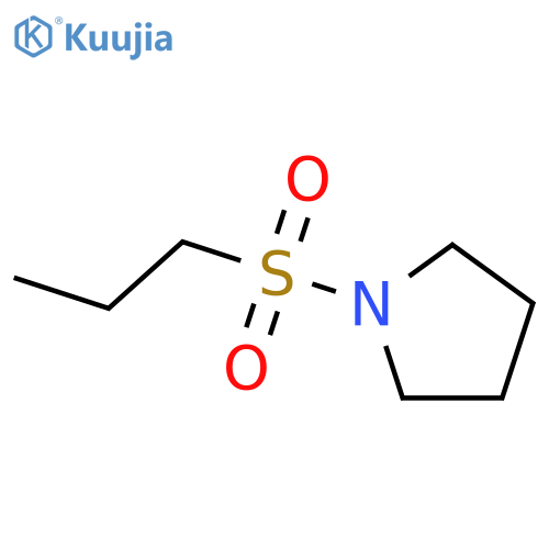 Pyrrolidine,1-(propylsulfonyl)- structure