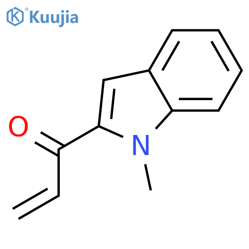 1-(1-methyl-1H-indol-2-yl)prop-2-en-1-one structure