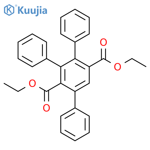 [1,1':2',1''-Terphenyl]-3',6'-dicarboxylic acid, 4'-phenyl-, diethyl ester structure