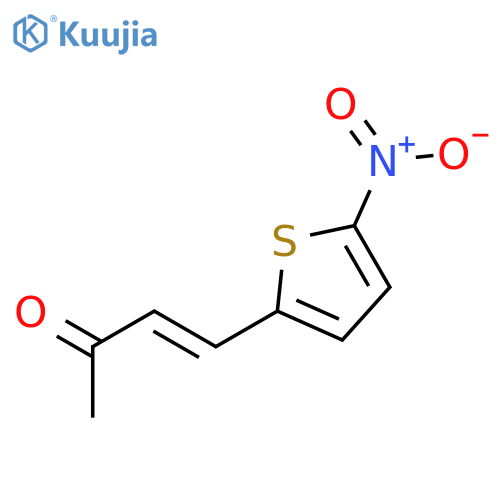 4-(5-Nitrothiophen-2-yl)but-3-en-2-one structure