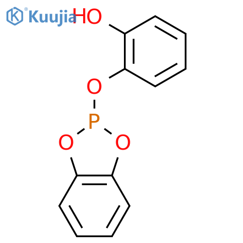 Phenol, 2-(1,3,2-benzodioxaphosphol-2-yloxy)- structure