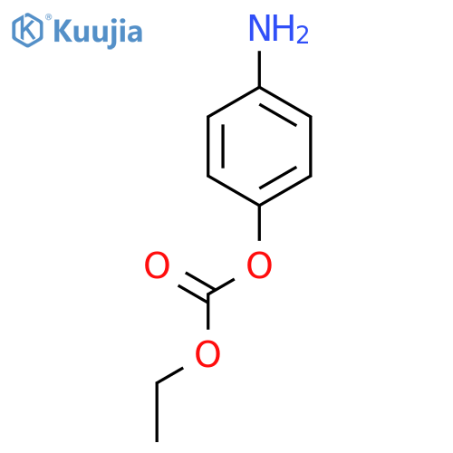 CARBONIC ACID, 4-AMINOPHENYL ETHYL ESTER structure