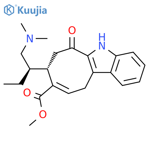 5H-Cyclooct[b]indole-9-carboxylic acid, 8-[(1R)-1-[(dimethylamino)methyl]propyl]-6,7,8,11-tetrahydro-6-oxo-, methyl ester, (8S)- structure