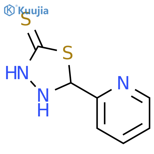 5-PYRIDIN-2-YL-4,5-DIHYDRO-1,3,4-THIADIAZOLE-2-THIOL structure