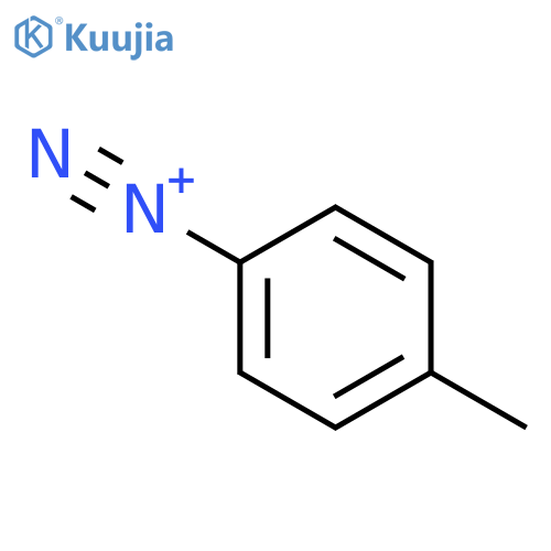 Benzenediazonium,4-methyl- structure
