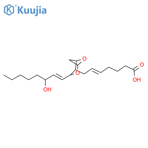 7-[3-(3-hydroxyoct-1-enyl)-4,6-dioxabicyclo[3.1.1]hept-2-yl]hept-5-enoic acid structure
