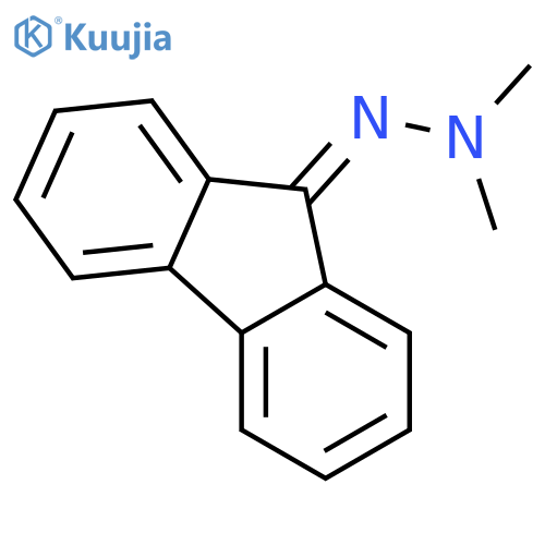 9H-Fluoren-9-one,2,2-dimethylhydrazone structure