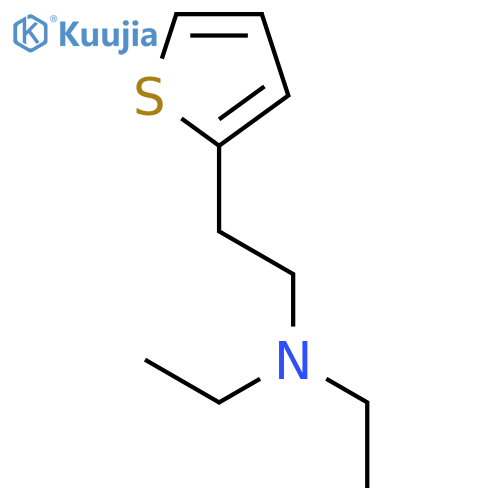 2-Thiopheneethanamine, N,N-diethyl- structure
