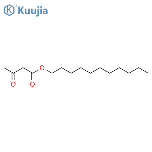 Butanoic acid, 3-oxo-, undecyl ester structure