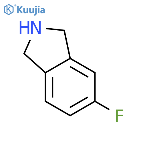 5-fluoro-2,3-dihydro-1H-isoindole structure