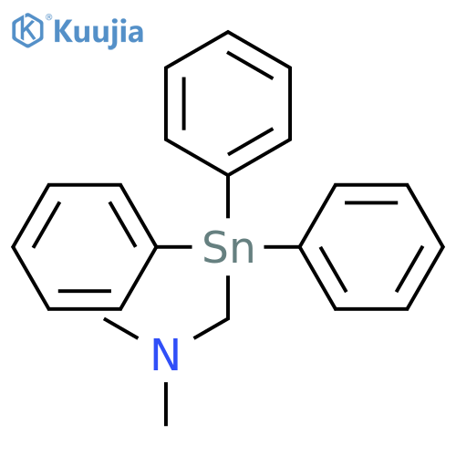 METHANAMINE, N,N-DIMETHYL-1-(TRIPHENYLSTANNYL)- structure