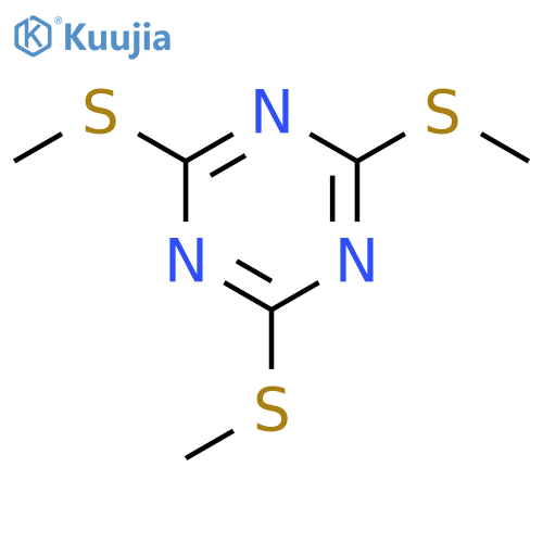2,4,6-Tris(methylsulfanyl)-1,3,5-triazine structure
