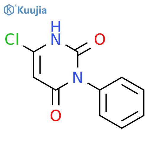 2,4(1H,3H)-Pyrimidinedione, 6-chloro-3-phenyl- structure