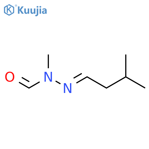 Hydrazinecarboxaldehyde,1-methyl-2-(3-methylbutylidene)- structure