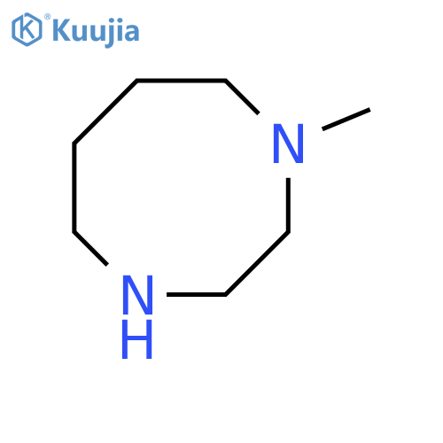 1,4-Diazocine, octahydro-1-methyl- structure