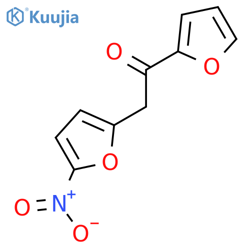 ETHANONE, 1-(2-FURANYL)-2-(5-NITRO-2-FURANYL)- structure