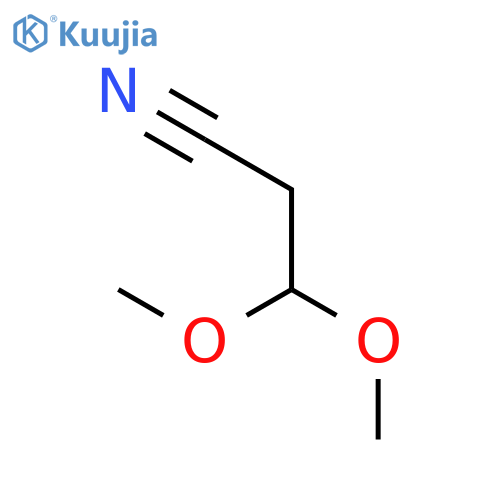 3,3-Dimethoxypropanenitrile structure