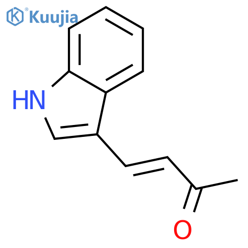 4-(1H-indol-3-yl)but-3-en-2-one structure