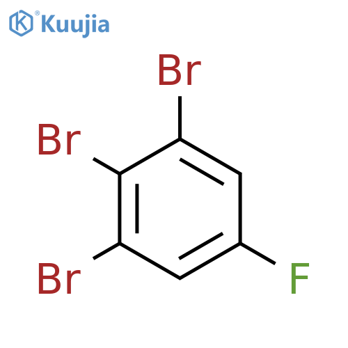 Benzene,1,2,3-tribromo-5-fluoro- structure