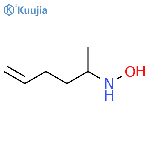 5-Hexen-2-amine, N-hydroxy- structure
