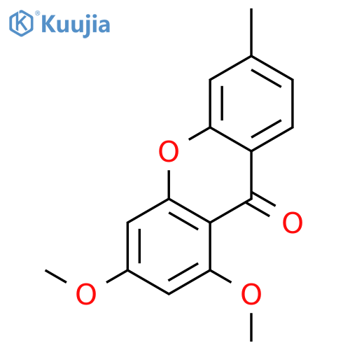 9H-Xanthen-9-one, 1,3-dimethoxy-6-methyl- structure