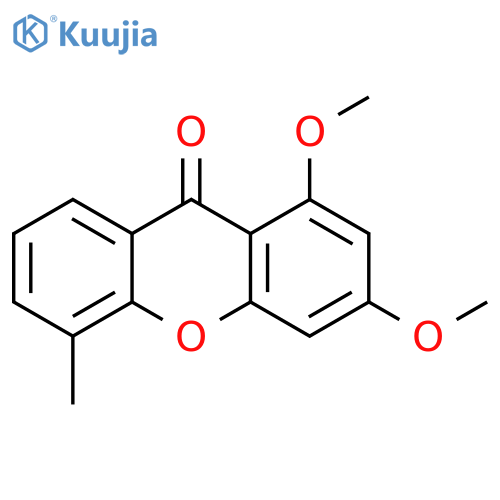 9H-Xanthen-9-one, 1,3-dimethoxy-5-methyl- structure