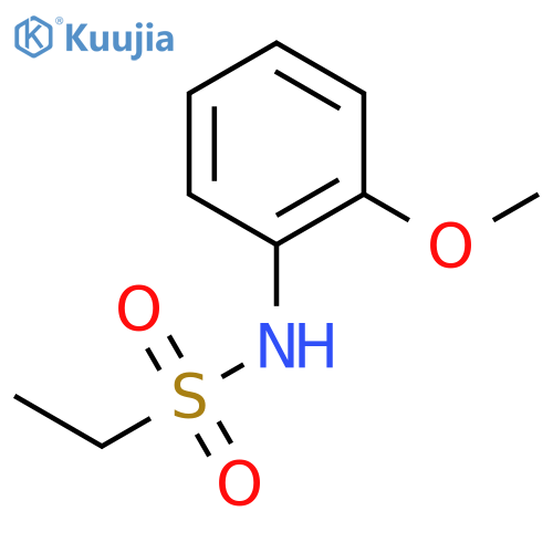 Ethanesulfonamide, N-(2-methoxyphenyl)- structure