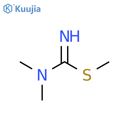 N,N-dimethyl(methylsulfanyl)methanimidamide structure