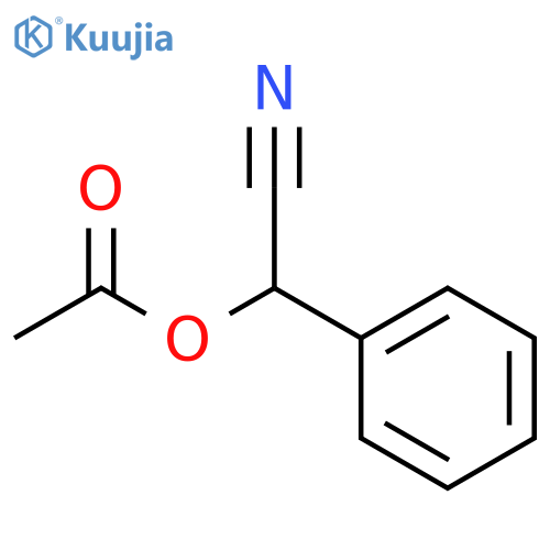 α-Acetoxyphenylacetonitrile structure