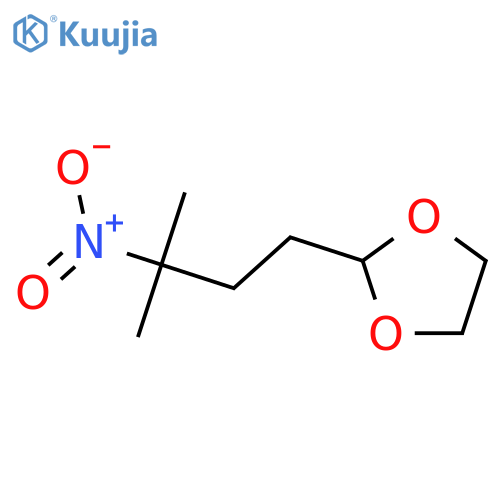 2-(3-METHYL-3-NITROBUTYL)-1,3-DIOXOLANE structure