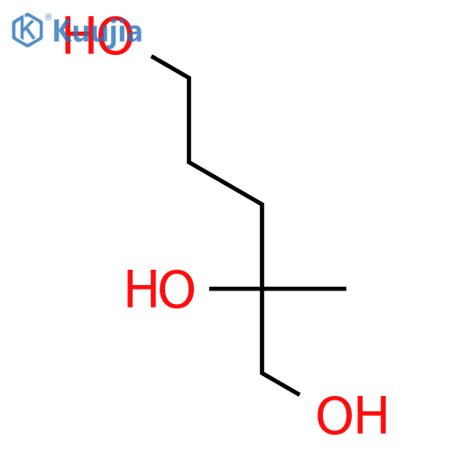 1,2,5-Pentanetriol, 2-methyl-, (S)- structure