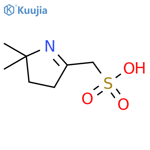2H-Pyrrole-5-methanesulfonic acid, 3,4-dihydro-2,2-dimethyl- structure