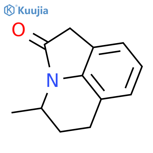 4H-PYRROLO[3,2,1-IJ]QUINOLIN-2(1H)-ONE, 5,6-DIHYDRO-4-METHYL- structure
