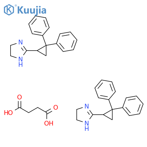 Cibenzoline succinate structure