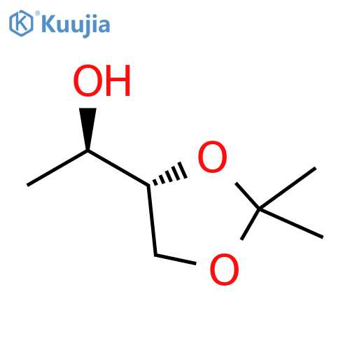1,3-Dioxolane-4-methanol, α,2,2-trimethyl-, (αR,4R)-rel- structure