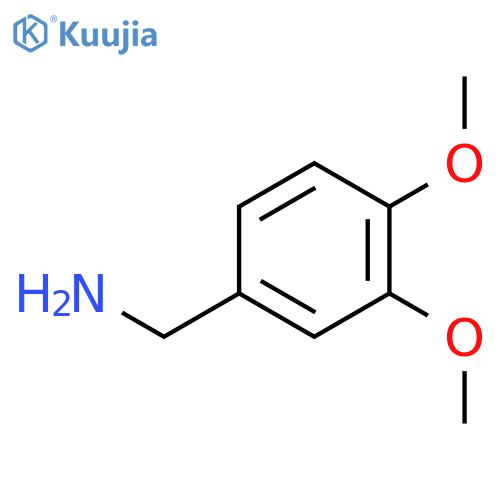 3,4-Dimethoxybenzylamine structure