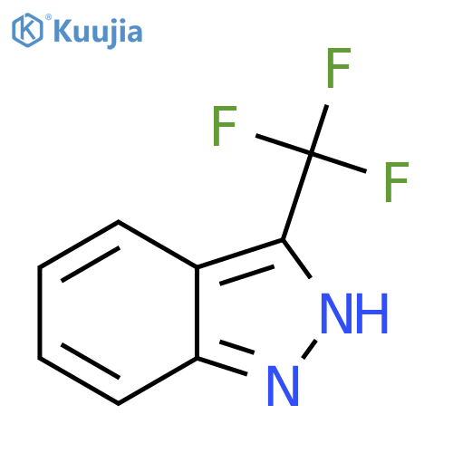 3-(Trifluoromethyl)-1H-indazole structure