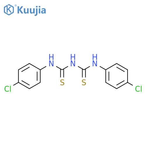 1-(4-chlorophenyl)-3-[(4-chlorophenyl)carbamothioyl]thiourea structure