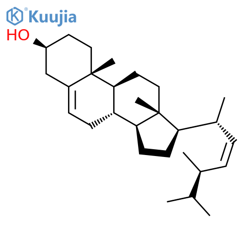Ergosta-5,22-dien-3-ol,(3b,22Z)- structure