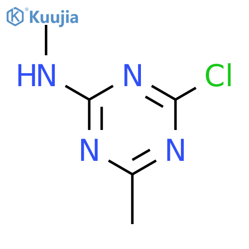 4-Chloro-N,6-dimethyl-1,3,5-triazin-2-amine structure