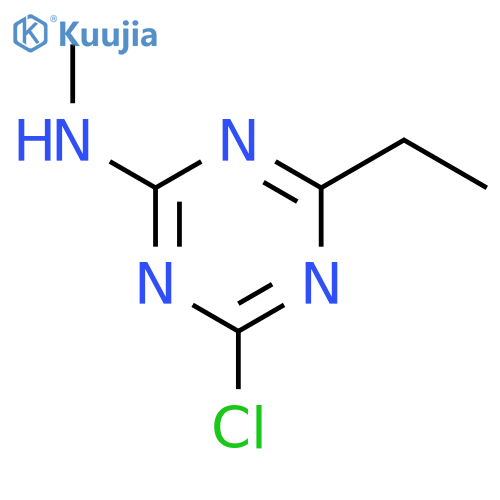4-Chloro-6-Ethyl-N-Methyl-1,3,5-Triazin-2-Amine structure