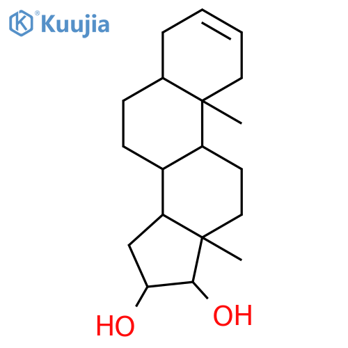 (8r,9s,10s,13s,14s)-10,13-dimethyl-4,5,6,7,8,9,11,12,14,15,16,17-dodecahydro-1h-cyclopenta[a]phenanthrene-16,17-diol structure