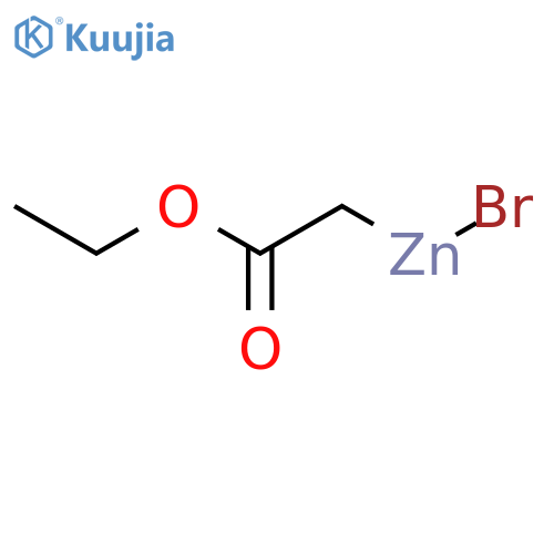 Zinc, bromo(2-ethoxy-2-oxoethyl)- structure
