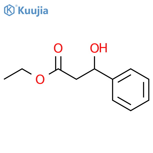 Ethyl 3-hydroxy-3-phenylpropanoate structure