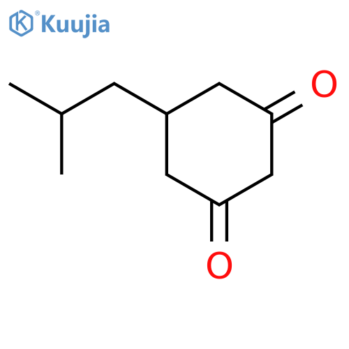 1,3-Cyclohexanedione, 5-(2-methylpropyl)- structure