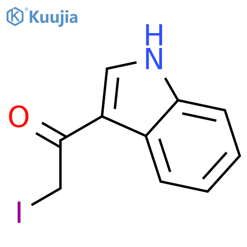1-(1H-Indol-3-Yl)-2-Iodo-Ethanone structure
